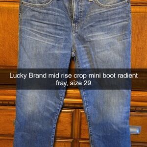 Lucky Brand Blue Jeans Size 29